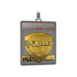 Sticker Slab | FalleN (Gold) | Krakow 2017