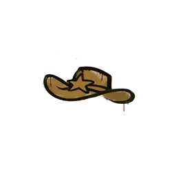 Sealed Graffiti | Sheriff (Desert Amber)