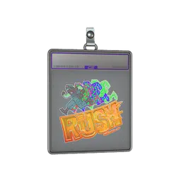 Sticker Slab | Rush 4x20 (Holo)