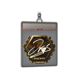 Sticker Slab | jks (Gold) | London 2018