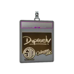 Sticker Slab | dupreeh (Gold) | Cologne 2015