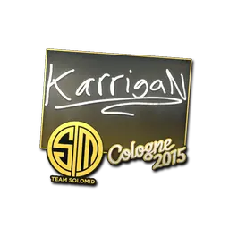 Sticker | karrigan | Cologne 2015