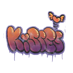 Sealed Graffiti | Kisses