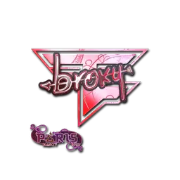Sticker | broky (Holo) | Paris 2023