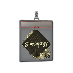 Sticker Slab | sinnopsyy (Gold) | Rio 2022