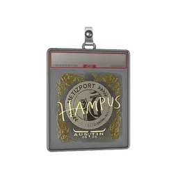 Sticker Slab | hampus (Gold) | Austin 2025