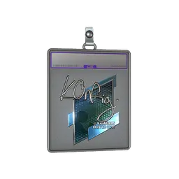 Sticker Slab | k0nfig (Foil) | Boston 2018