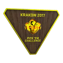 Gold Krakow 2017 Pick'Em Trophy