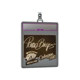 Sticker Slab | pashaBiceps (Gold) | Cologne 2015
