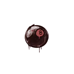 Sealed Graffiti | 8-Ball (Blood Red)