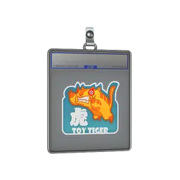 Sticker Slab | Toy Tiger