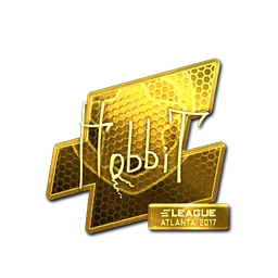 Sticker | Hobbit (Gold) | Atlanta 2017