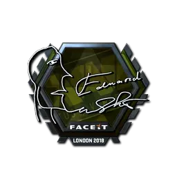 Sticker | Edward (Foil) | London 2018