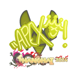 Sticker | apEX | Shanghai 2024