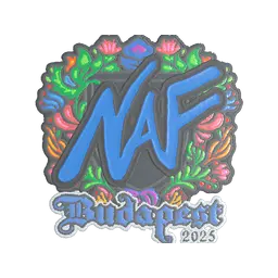 Sticker | NAF (Embroidered) | Budapest 2025