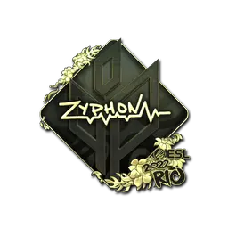 Sticker | Zyphon (Gold) | Rio 2022