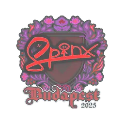 Sticker | Spinx | Budapest 2025