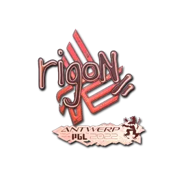 Sticker | rigoN (Holo) | Antwerp 2022