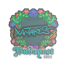 Sticker | XANTARES (Embroidered) | Budapest 2025
