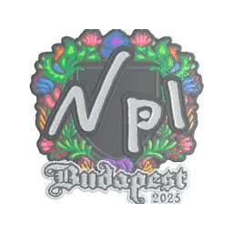 Sticker | npl (Embroidered) | Budapest 2025