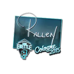 Sticker | rallen (Foil) | Cologne 2015