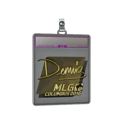 Sticker Slab | dennis (Gold) | MLG Columbus 2016