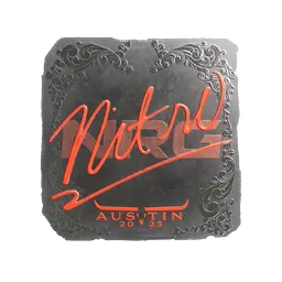 Sticker | nitr0 (Foil) | Austin 2025