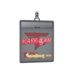 Sticker Slab | karrigan | Shanghai 2024