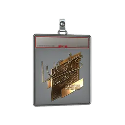 Sticker Slab | LUCAS1 (Gold) | Boston 2018