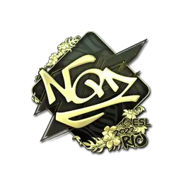 Sticker | NQZ (Gold) | Rio 2022