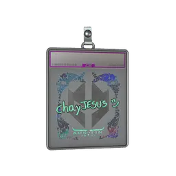 Sticker Slab | chayJESUS (Holo) | Austin 2025