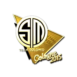 Sticker | Team SoloMid (Gold) | Cologne 2015