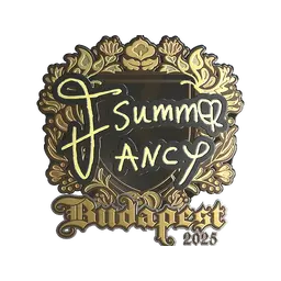 Sticker | Summer (Gold) | Budapest 2025