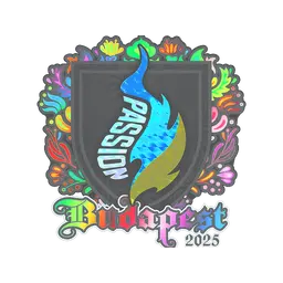Sticker | Passion UA (Holo) | Budapest 2025