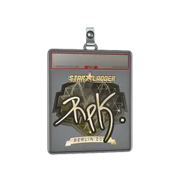 Sticker Slab | RpK (Gold) | Berlin 2019