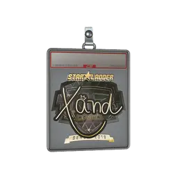Sticker Slab | xand (Gold) | Berlin 2019
