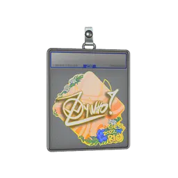 Sticker Slab | ZywOo | Rio 2022