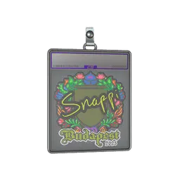 Sticker Slab | Snappi (Embroidered) | Budapest 2025