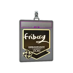 Sticker Slab | friberg (Gold) | Cluj-Napoca 2015