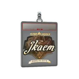 Sticker Slab | jkaem (Gold) | Berlin 2019