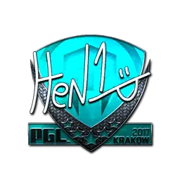 Sticker | HEN1 (Foil) | Krakow 2017