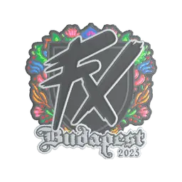 Sticker | Fluxo (Embroidered) | Budapest 2025