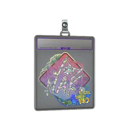 Sticker Slab | NAF (Glitter) | Rio 2022