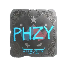 Sticker | phzy (Foil) | Austin 2025