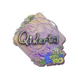 Sticker | qikert (Holo) | Rio 2022