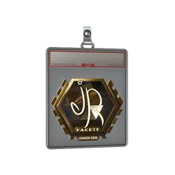 Sticker Slab | jR (Gold) | London 2018