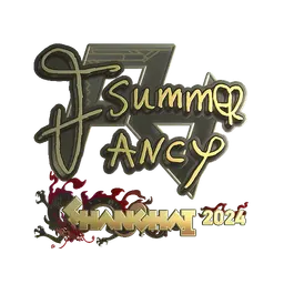 Sticker | Summer (Gold) | Shanghai 2024