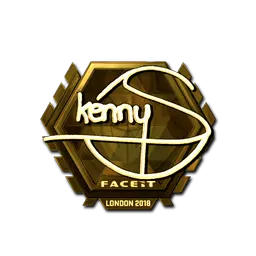 Sticker | kennyS (Gold) | London 2018
