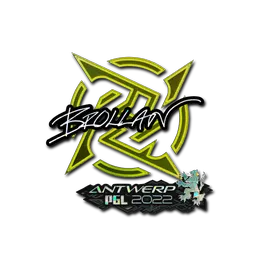 Sticker | Brollan (Glitter) | Antwerp 2022