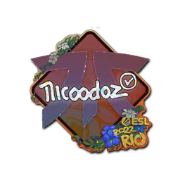 Sticker | nicoodoz (Glitter) | Rio 2022